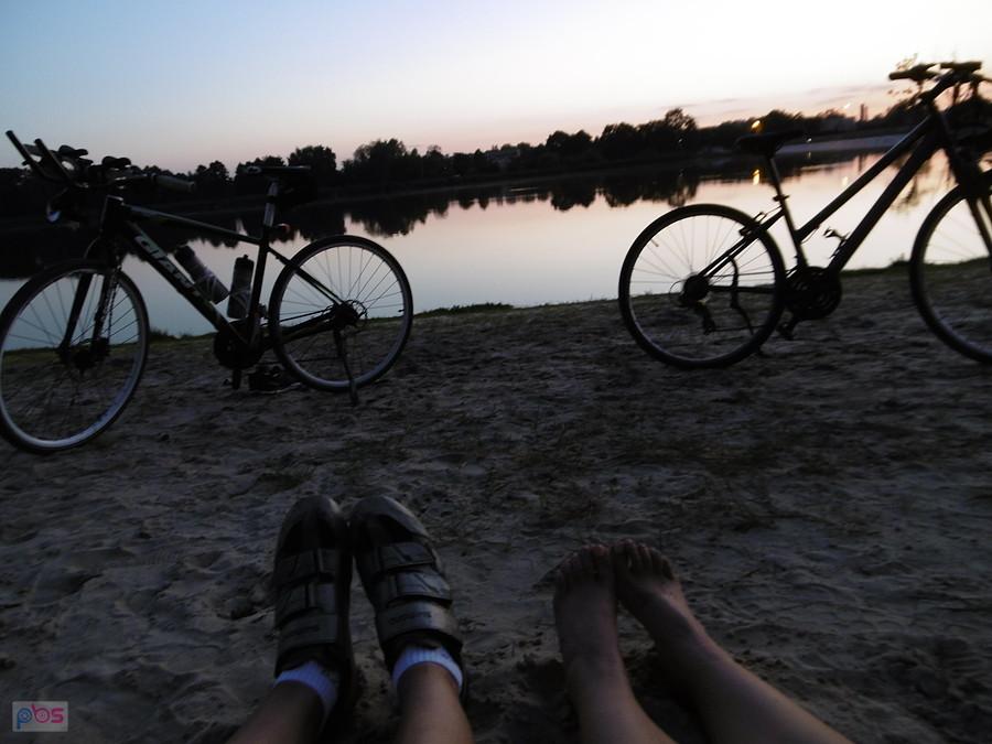 Nogi na plaży