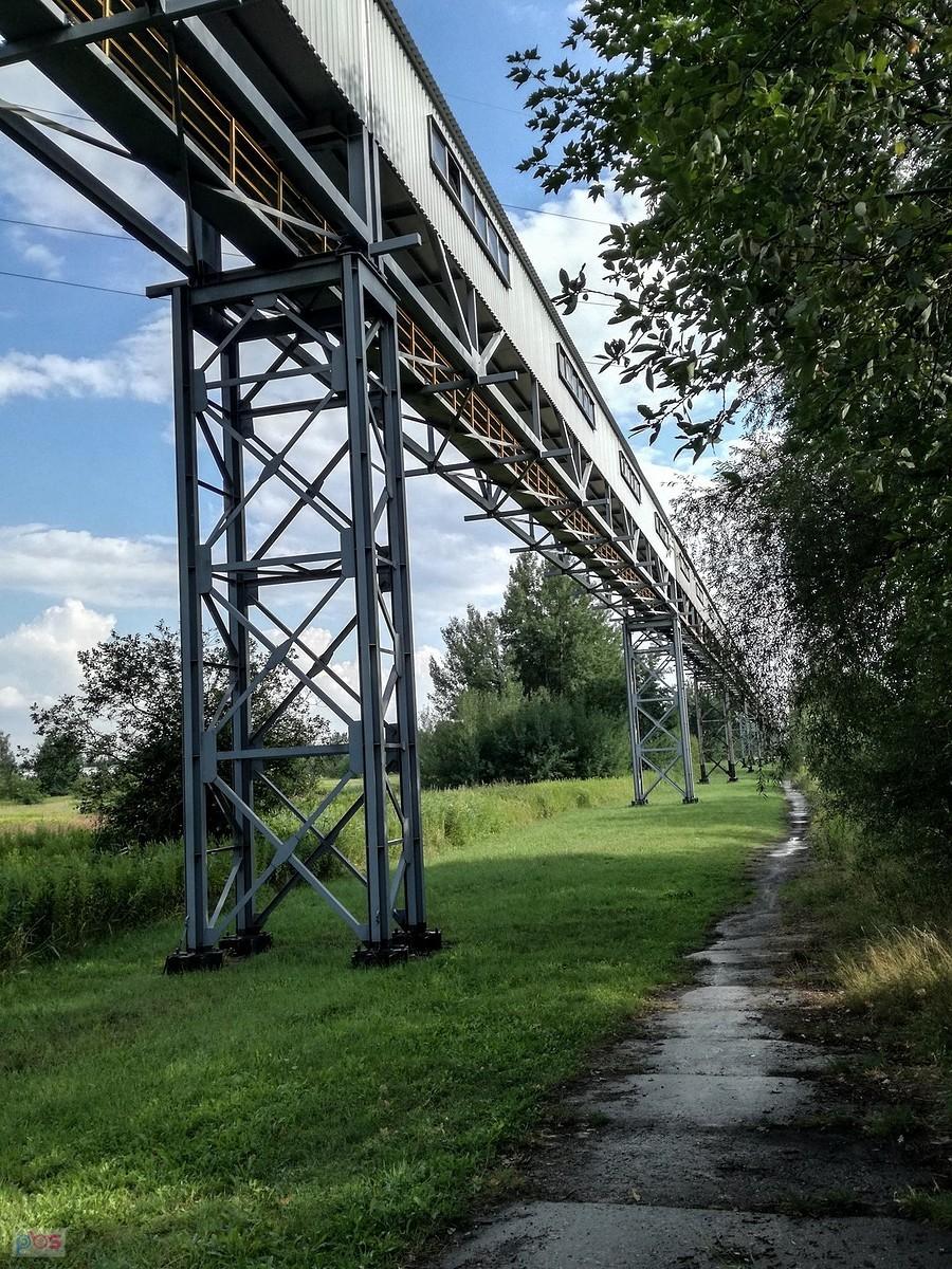 Taśmociąg z kopalni...