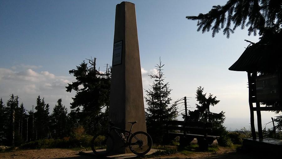 Szczyt Turbacza (1310 m) zdobyty :)
