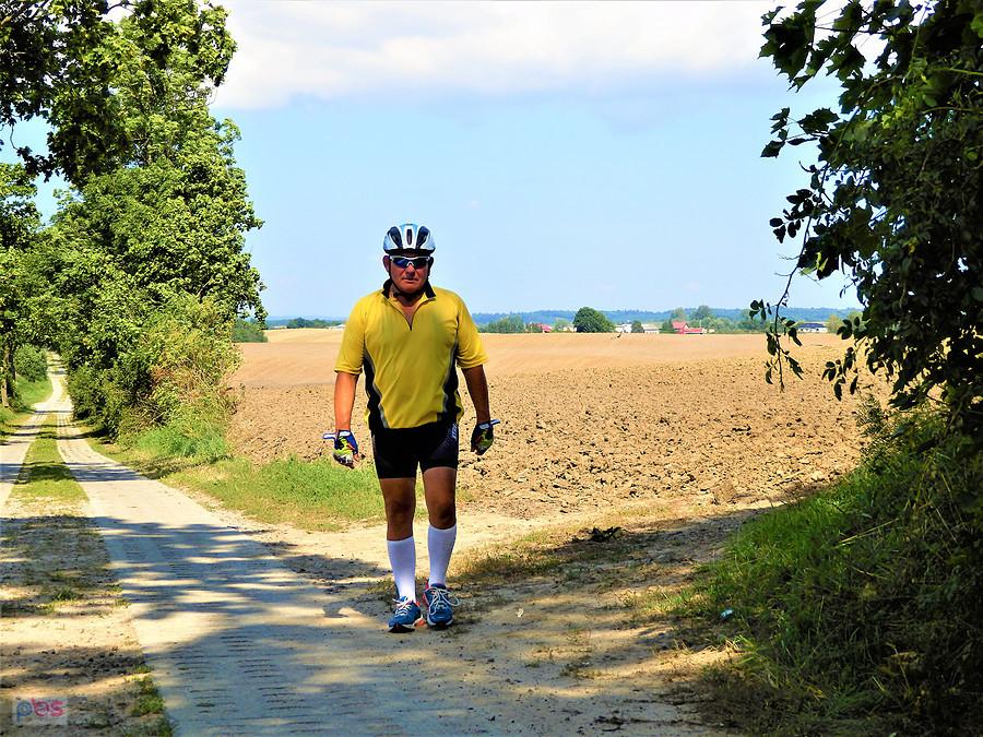 Wycieczka rowerowa po okolicy Tczewa. Upalnie...
