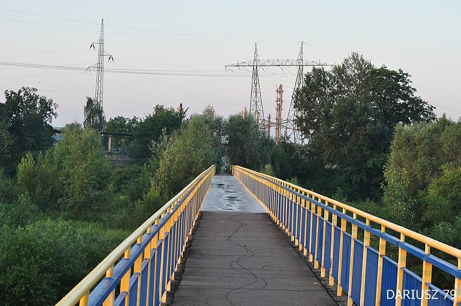 Biała - Kładka nad rzeką Białą