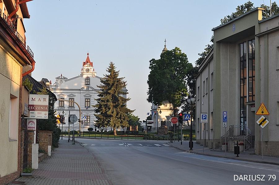 Żabno - Widokiem na Zespół Szkół Ponadgimnazjalnych