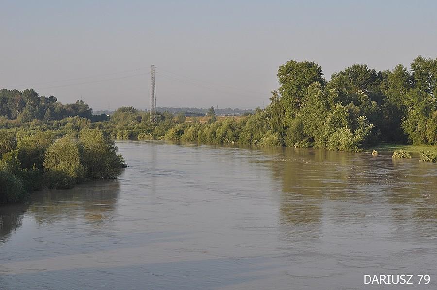 Biskupice Radłowskie- rzeka Dunajec