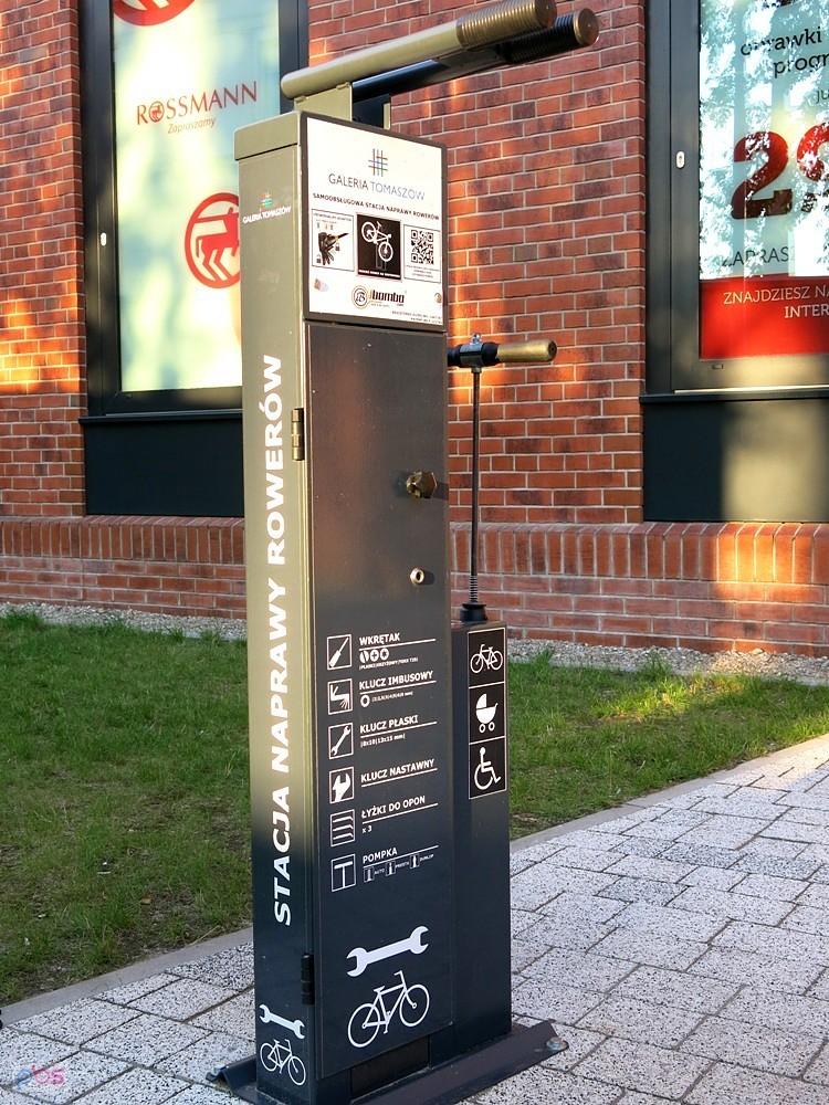 Nowa stacja napraw rowerów