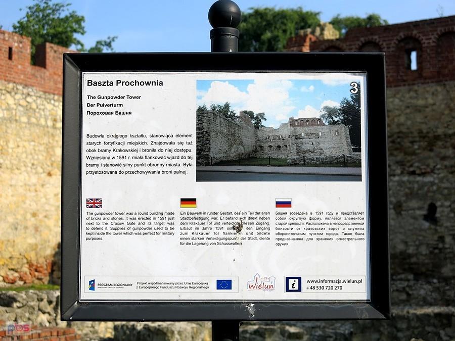 Pod Basztą Prochownia w Wieluniu