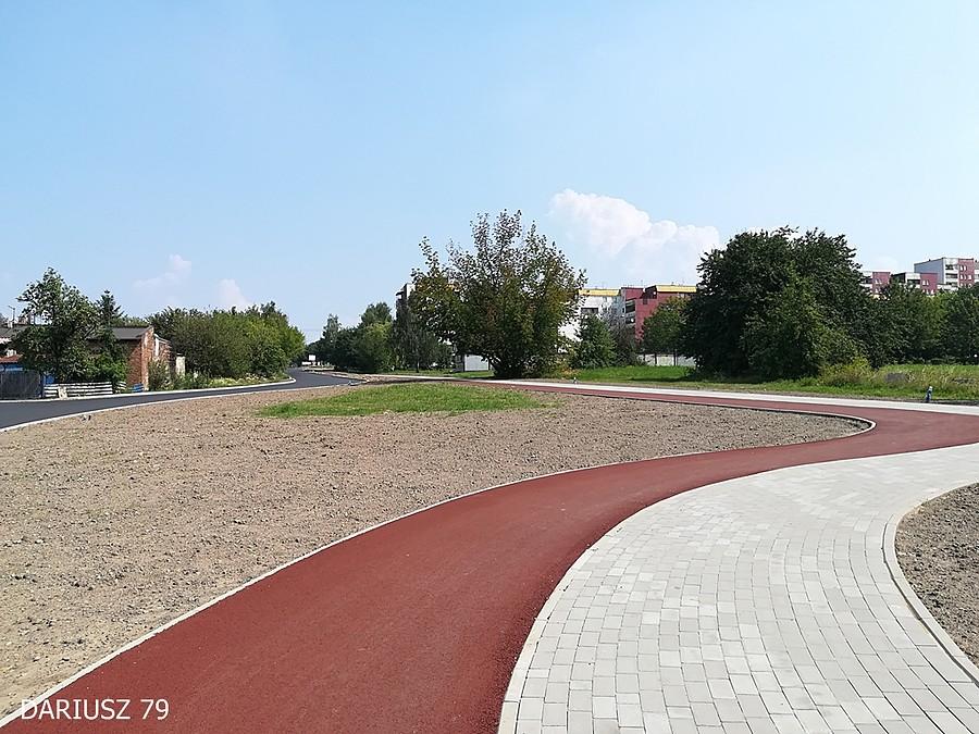 Sosnowiec - Droga rowerowa - ul:Blachnickiego