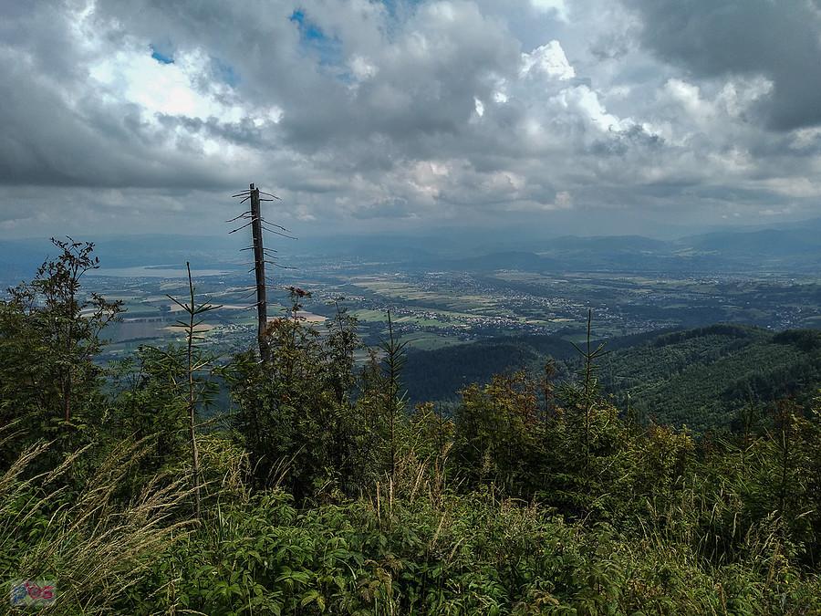 W oddali widać Żywiec