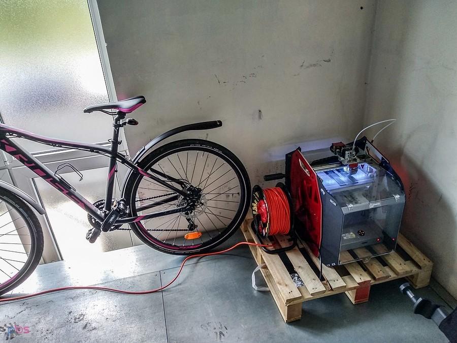 Drukują zębatki do roweru? ;)