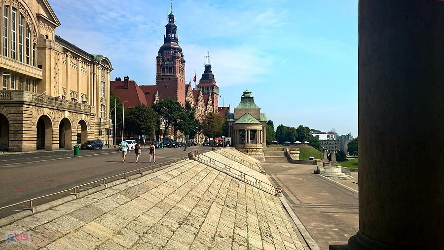 Wały Chrobrego 1 sierpnia 18 r.