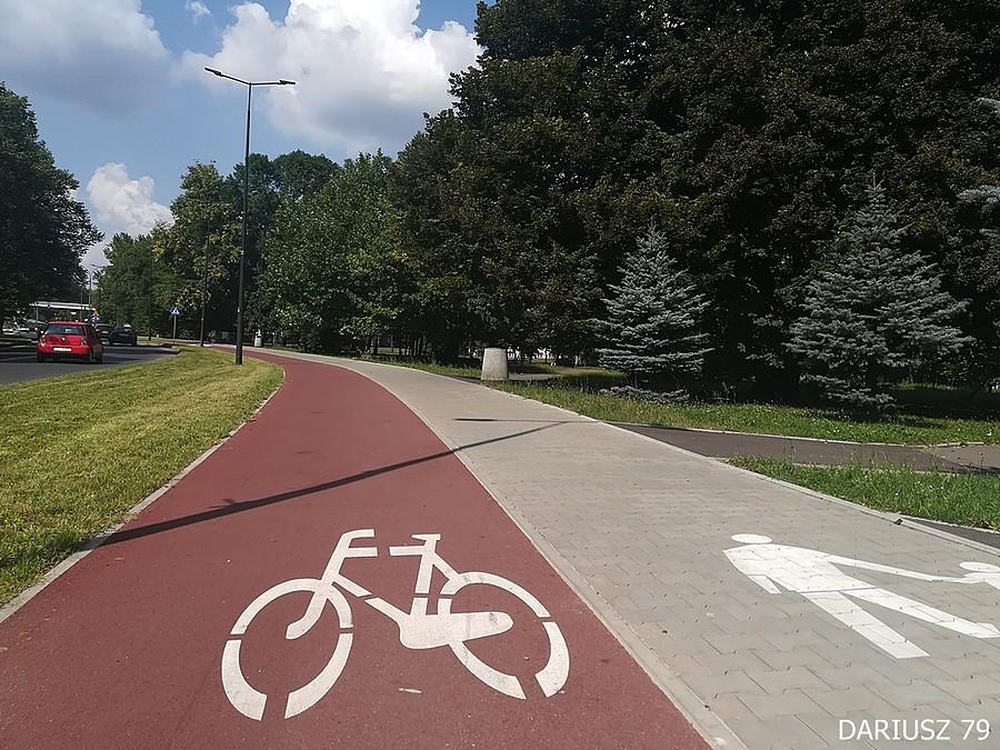 Sosnowiec - Droga rowerowa