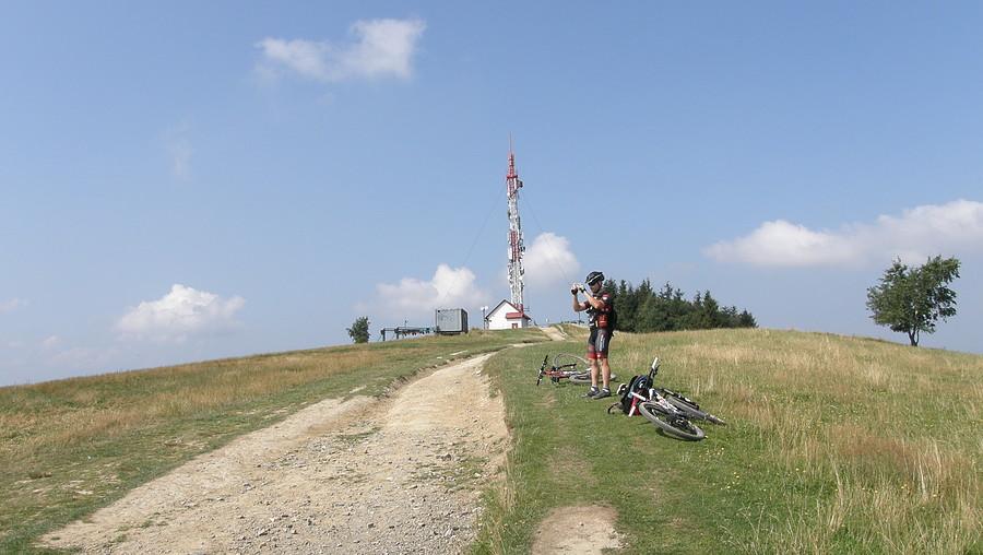 Szczyt Ochodzitej (895 m) kolejny raz zdobyłem