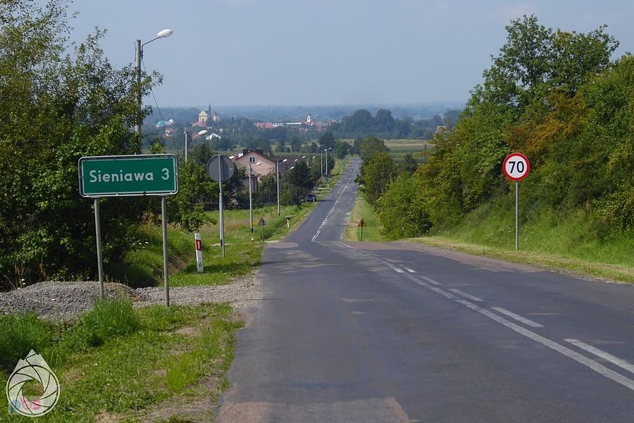ostatnie pagóry i zjazd w płaską część Podkarpacia