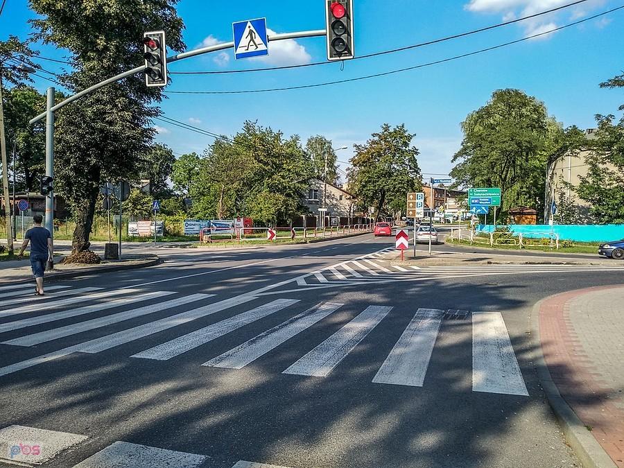 Na skrzyżowaniu w Kochłowicach