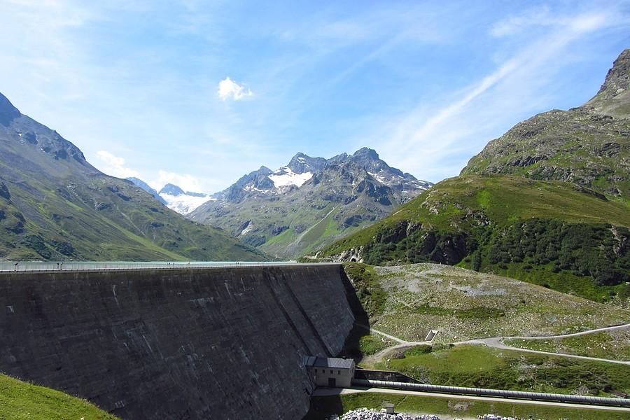 Tama na Silvretta-Stausee