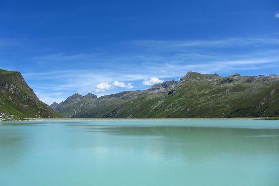 Widok z tamy na Silvretta-Stausee II