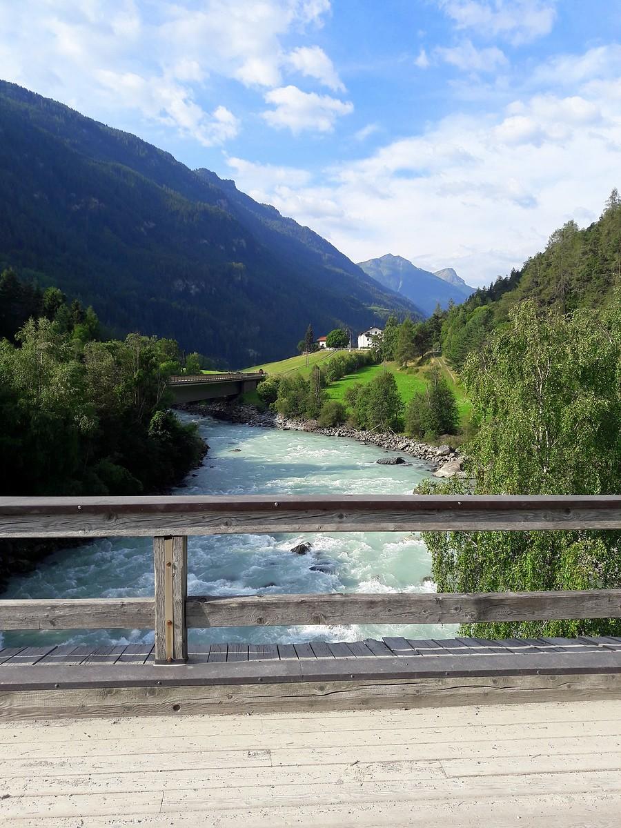 Alpy. W drodze do Samnaun I.