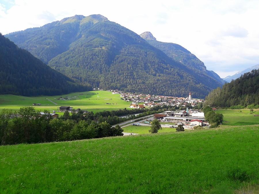 Alpy. W drodze do Samnaun II.