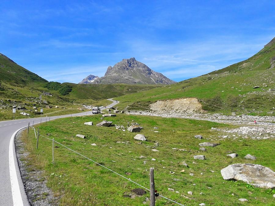 W drodze na Bielerhőhe. Silvretta-Hochalpenstrasse VII.