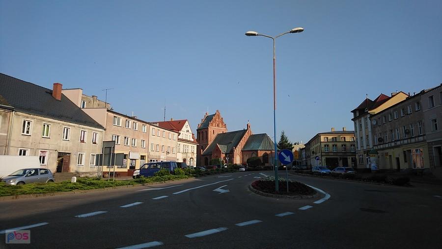 Rynek w Karlinie - widok ogólny