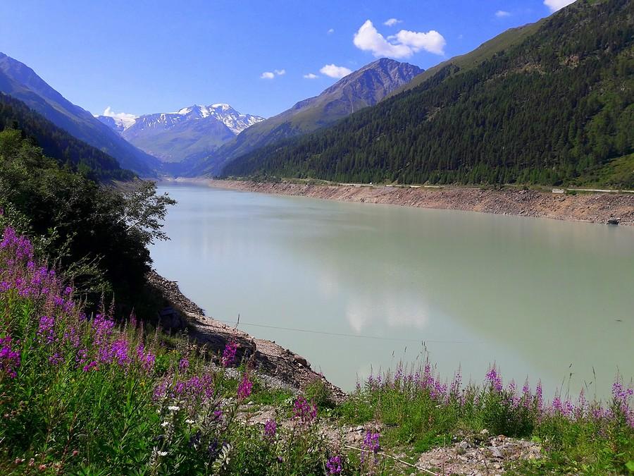 Widok na Gepatsch-Stausee I.