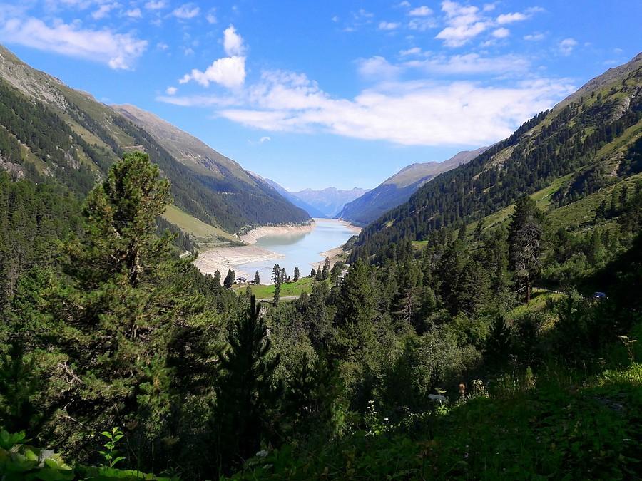 Widok na Gepatsch-Stausee II.