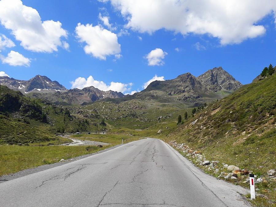 Podjazd na Kunertal.