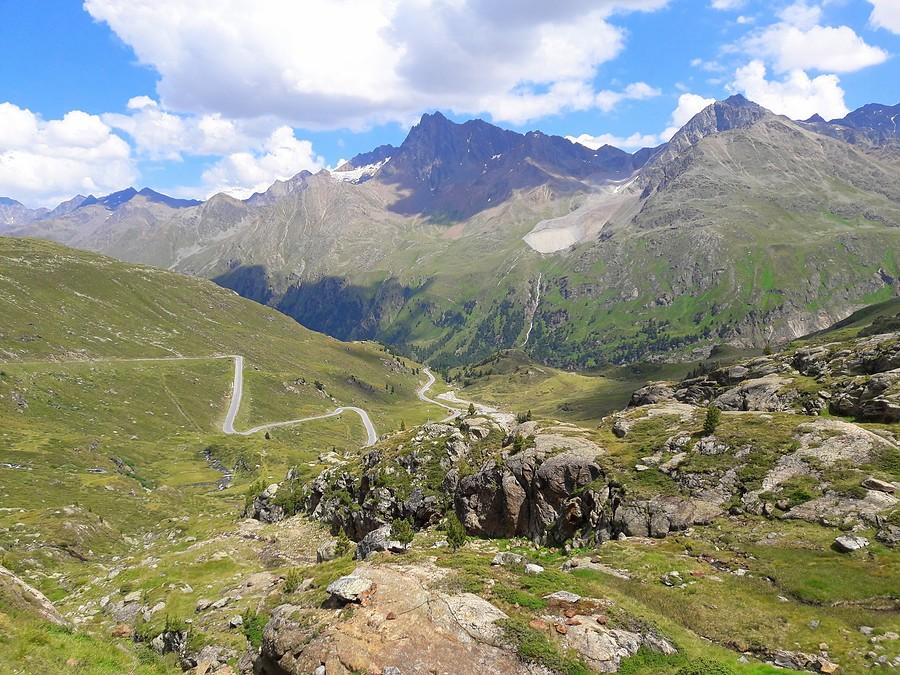 Panorama z Kaunertal.