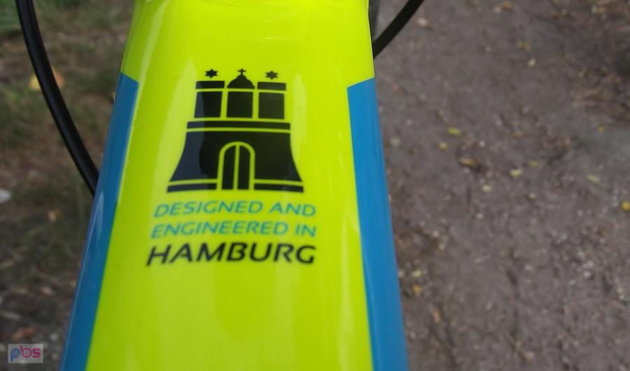 Rower prosto z Hamburga
