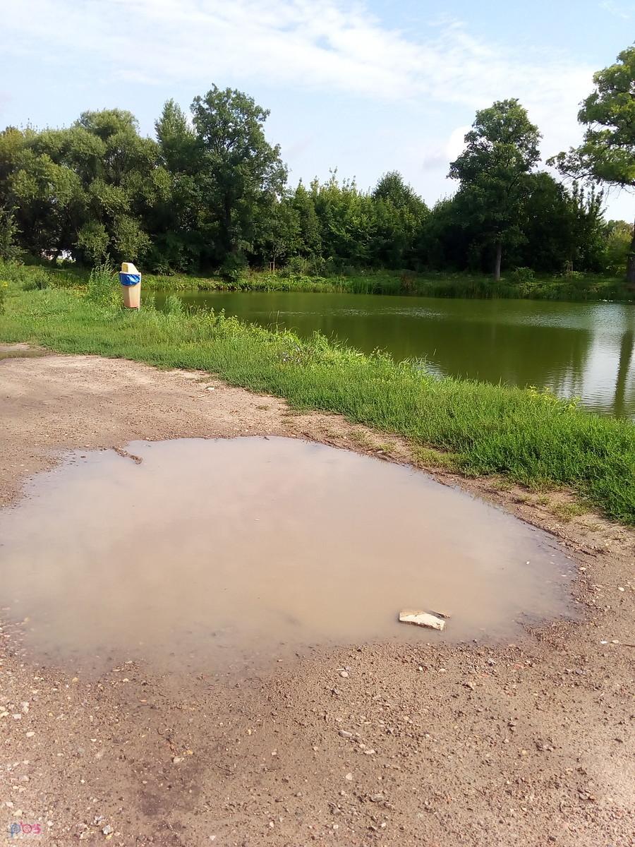 Kałuża po burzy
