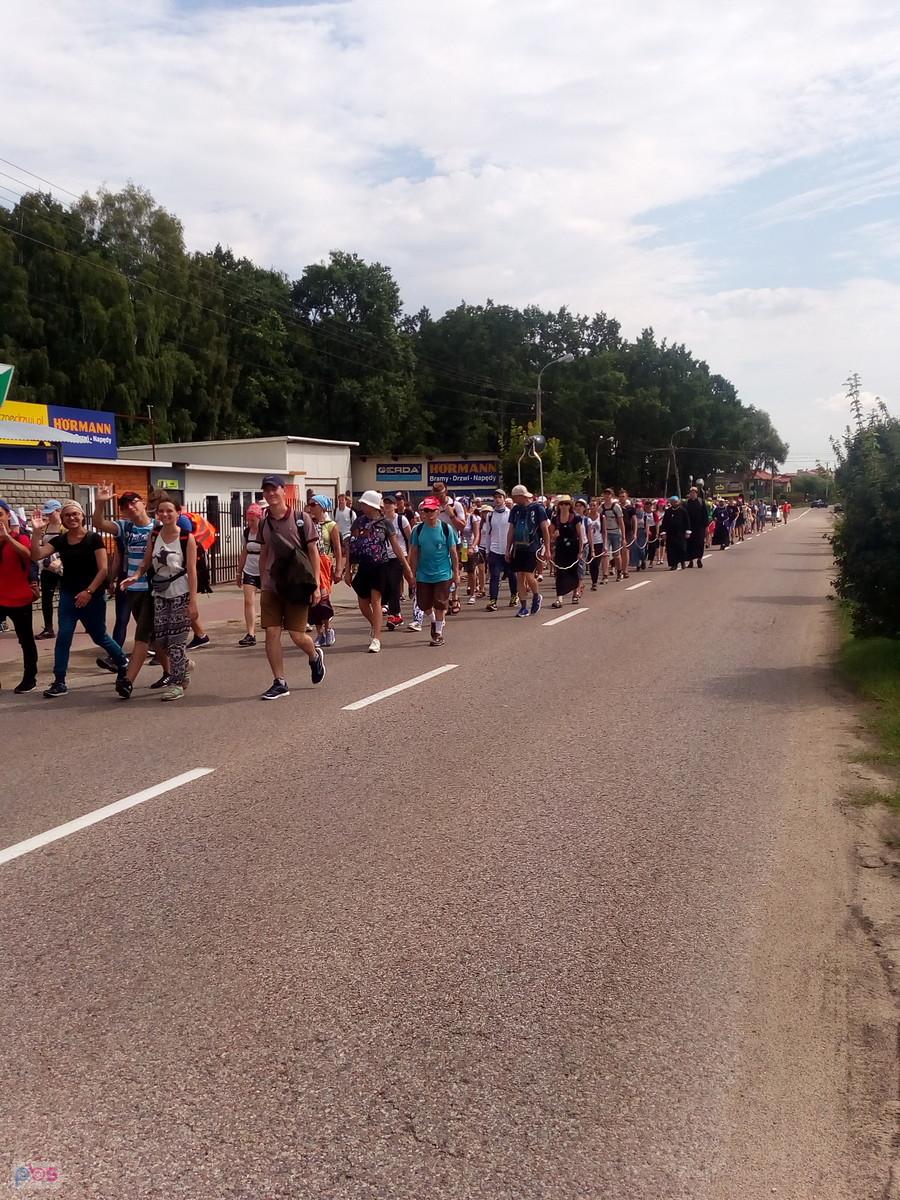Mijałam ich w Latchorzewie, oni machali do mnie, ja do nich