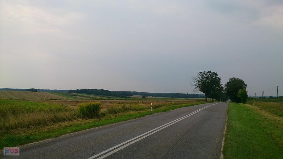 Droga w kierunku Lubaczowa