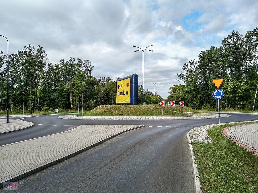 Wczoraj ta reklama była na Nikiszowcu ;)