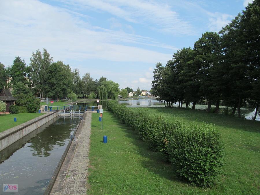 Widok na Kanał Augustowski w Augustowie