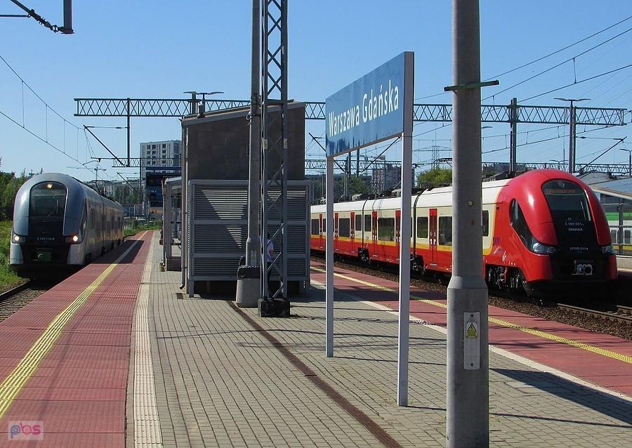 Peron na Dworcu Gdańskim