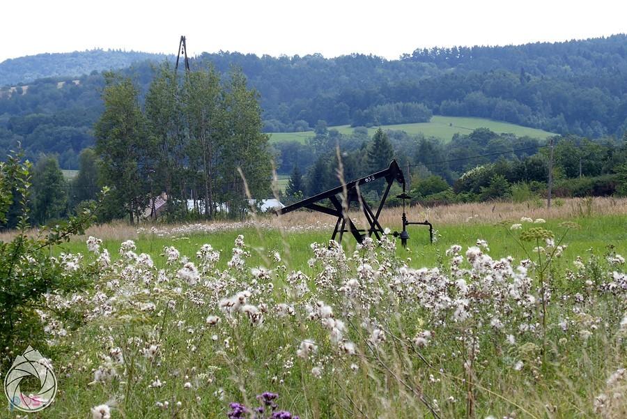 roponośny teren okolic Lipinek