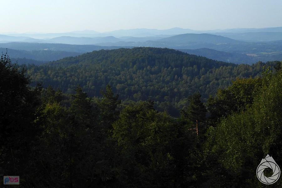 gdzieś tam majaczą Bieszczady Wysokie