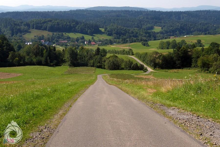 zjazd po +15% stromiznach