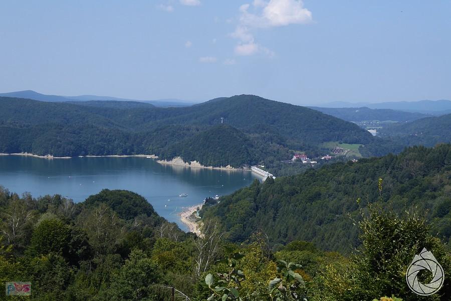 zapora w Solinie z Jawora