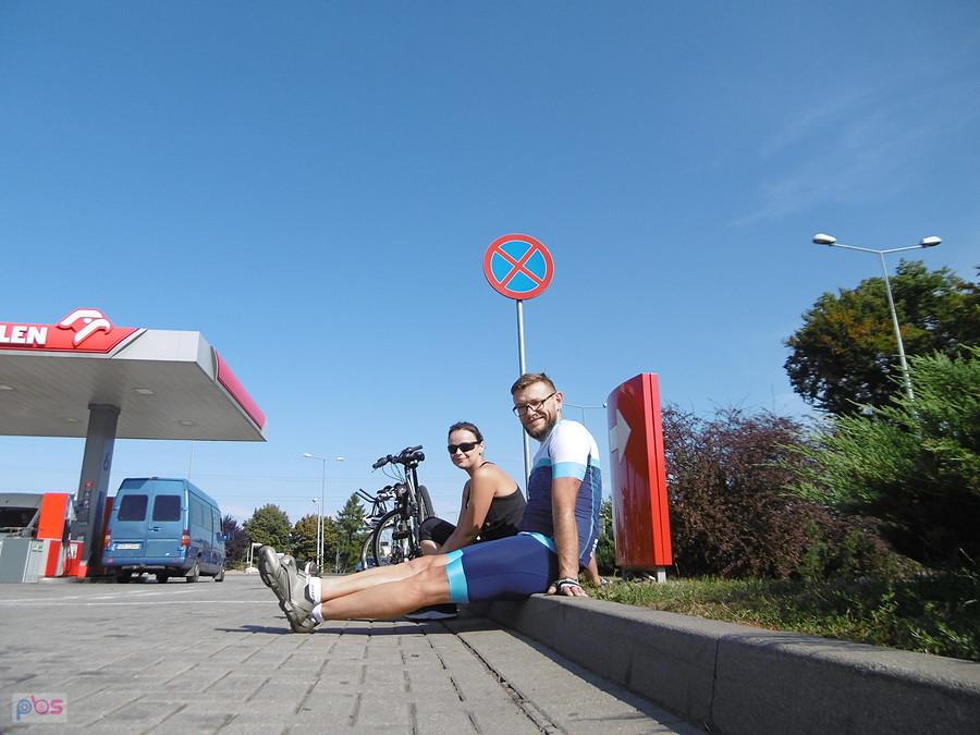 Mała pauza na stacji w Jarocinie