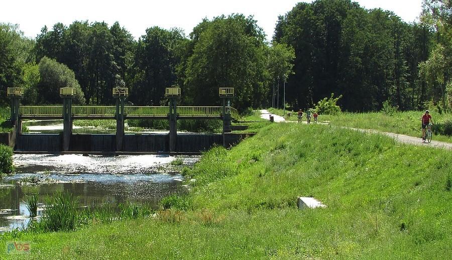 Trasa rowerowa nad Jeziorką
