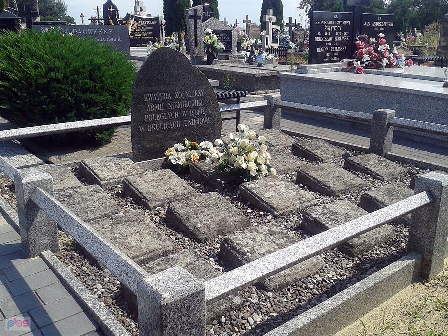 Kwatera żołnierzy niemieckich poległych pod Uniejowem w 1914 r