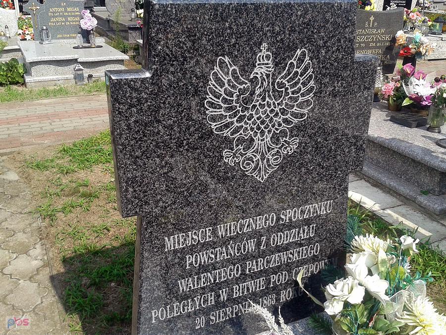 Mogiła powstańcza. Wilamów