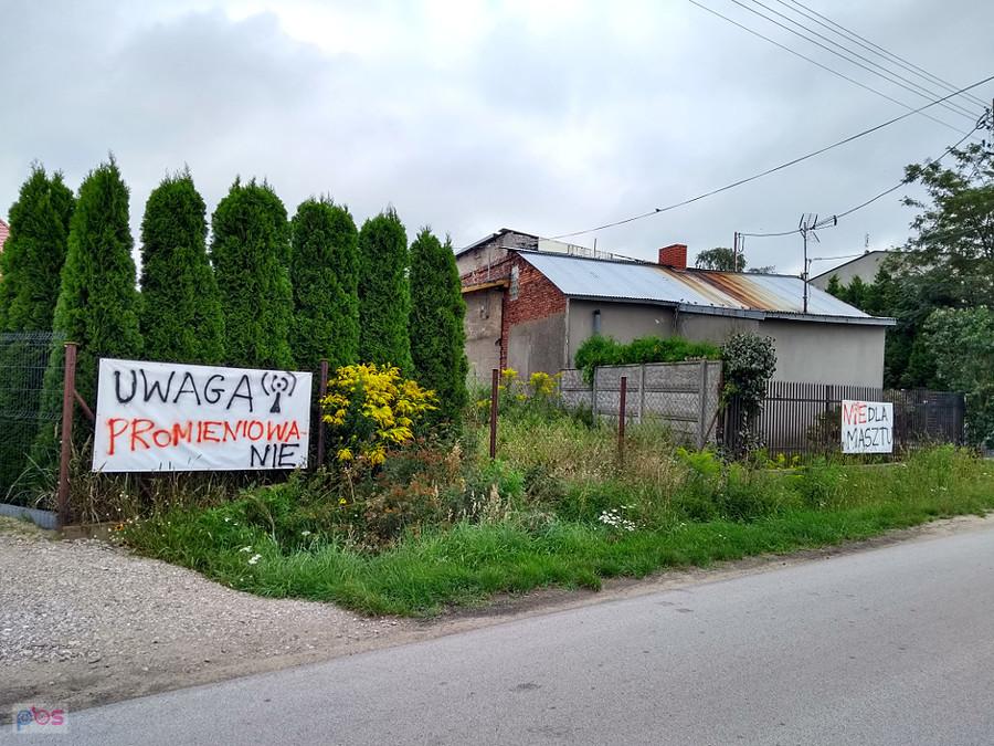 Protest mieszkańców - Maciejów
