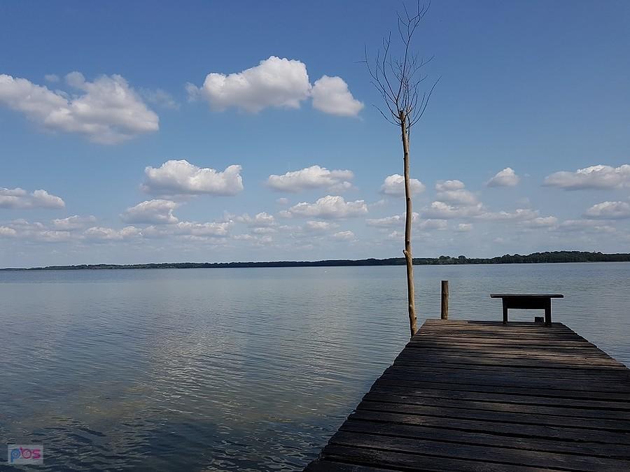 Jezioro Miedwie w Żelewie