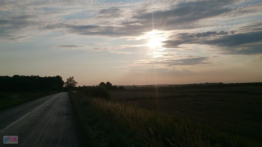 Zachód Słońca nad Tuszowem