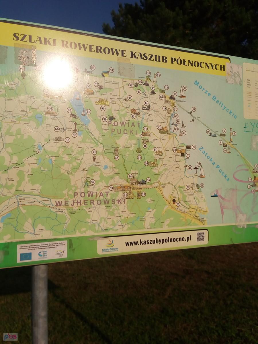 Mapa tras rowerowych