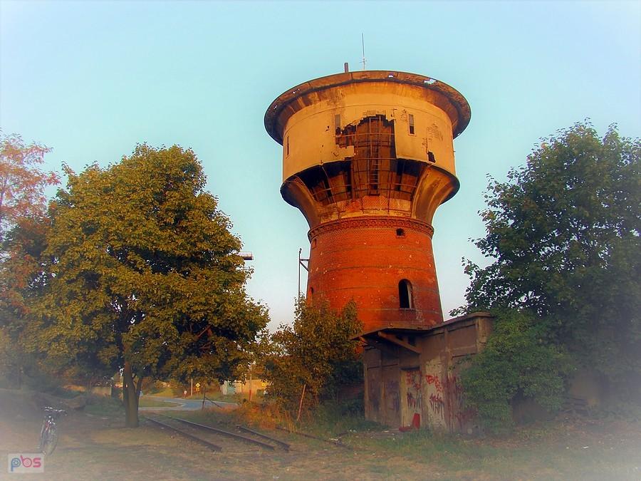 Zabytkowa wieża ciśnień w Głogowie , 1909 r.