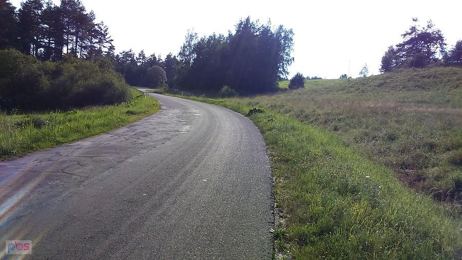 podjazd w okolicy Czarnej