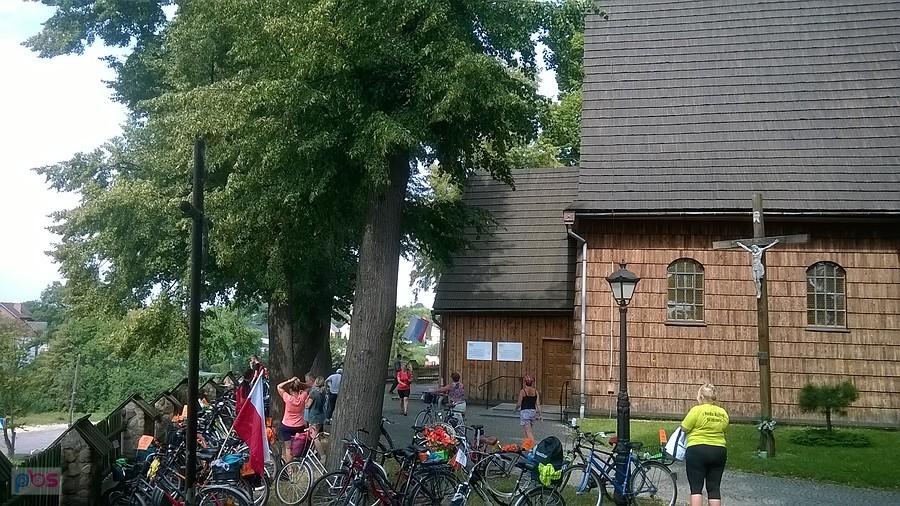 Przystanek przed Sanktuarium Matki Boskiej Truskolaskiej