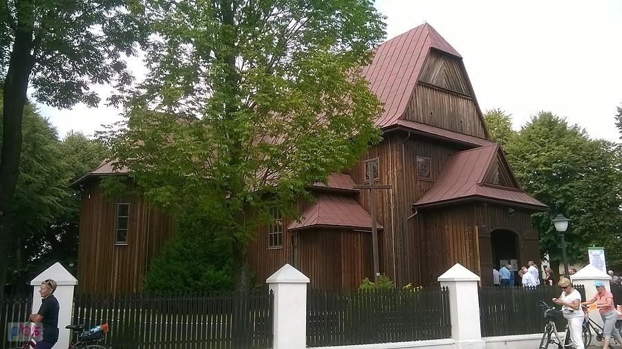 Kościół drewaniany w Borze Zapilskim z 1921 r.
